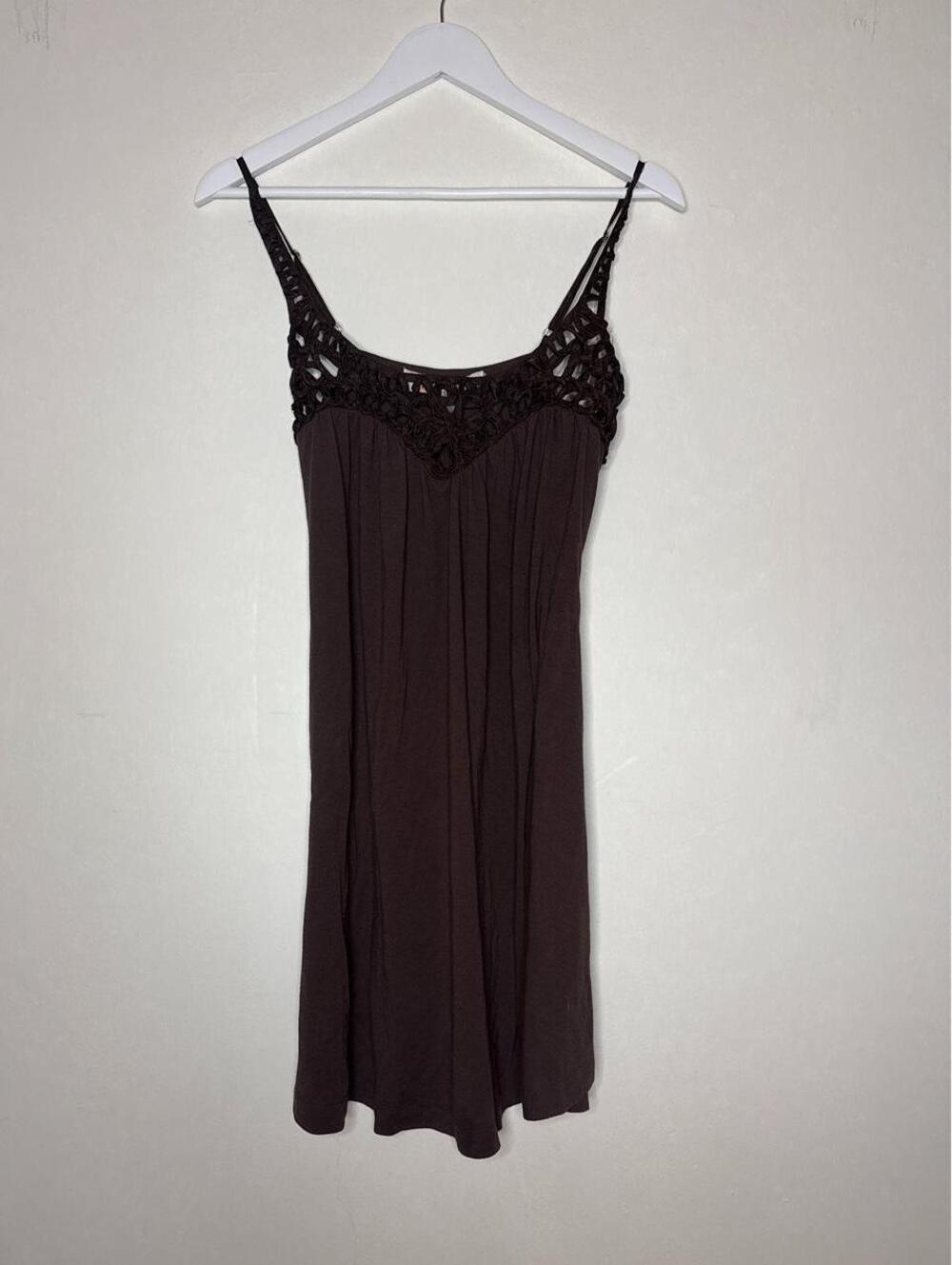 Brown Boho Dress